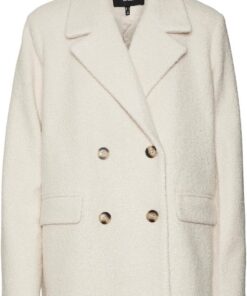 VERO MODA Vmsally Chaqueta Boos Abrigo corto Mujer