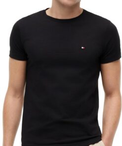 Tommy Hilfiger Camiseta Manga Corta Hombre Core Stretch Slim Fit