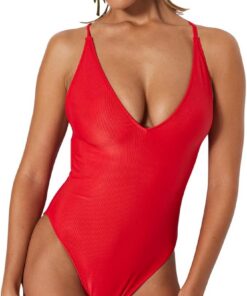 Trendyol Traje de Baño de Punto Texturizado para Mujer
