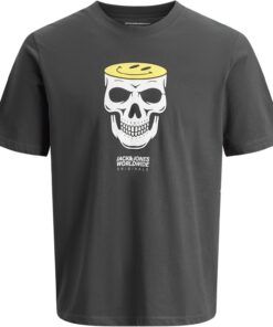 JACK & JONES Jorholiday Skull tee SS Cn para Hombre