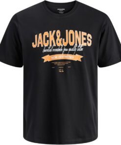 JACK & JONES Jjelogo tee SS O-Neck 2 Col Ss26 Sn Jjelogo tee SS O-Neck 2 Col Ss26 Sn Hombre (Pack de 1)