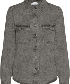 Vero Moda Vmjennie LS Denim Shirt Mix Noos Camisa Vaquera Mujer