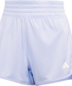 Adidas Pantalones Cortos de Punto de Talle Alto Pacer Essentials - Pantalones Cortos Mujer