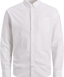 Jack & Jones Jjeoxford Shirt L/S S21 Noos, Camisa Hombre