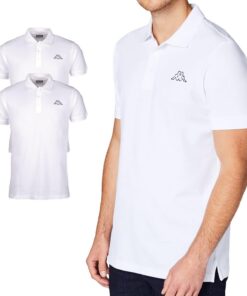 Kappa Venist Camisa de Polo Hombre (Pack de 2)
