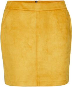 Vero Moda Vmdonnadina Faux Suede Short Skirt Noos Falda Mujer (Pack de 1)