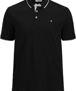 Jack & Jones Jack & Jones Male Poloshirt Plus Size Einfarbig Poloshirt Jjepaulos Polo SS Noos Pls Hombre (Pack de 1)