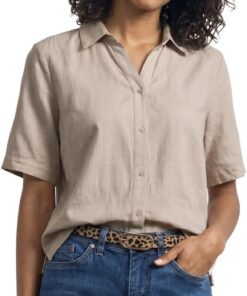 Street One 3413051 Camisa en Color Liso Mujer (Pack de 1)