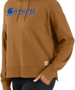 Carhartt Tencel™ Fiber Series Loose Fit Fall Graphic Hooded Sweatshirt Sudadera Mujer (Pack de 1)