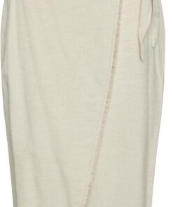 Pieces Pckalou HW Wrap Skirt Falda Cruzada Mujer (Pack de 1)