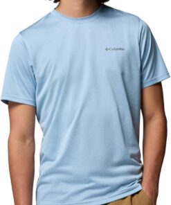 Columbia Hike Crew, Camiseta Técnica De Manga Corta para Hombre