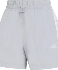 adidas Essentials 3-Stripes Lifestyle Woven Shorts - Pantalones Cortos Mujer