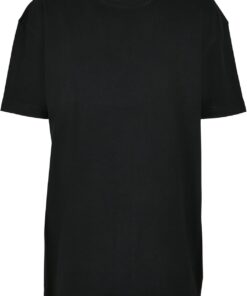 Urban Classics Ladies Oversized Boyfriend Mujer Camiseta Negro 100% algodón Más Grande