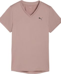 PUMA Camiseta Cuello de Pico Train All Day Essentials Mujer