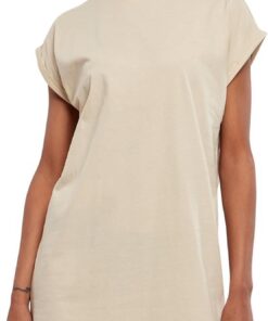 Urban Classics Ladies Turtle Extended Mujer Vestido Corto Negro