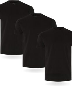 Camiseta FM London Paquete de 3/5 para Hombre - Camisetas de Peso Premium con diseño Ligeramente Ajustado