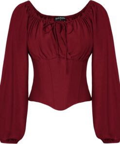 Scarlet Darkness Camisa Mujeres