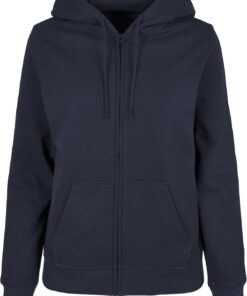 Build Your Brand Bb009-ladies Basic Zip Hoody Sudadera con Capucha Mujer (Pack de 1)