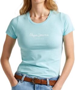 Pepe Jeans New Virginia SS N Camiseta Mujer (Pack de 1)