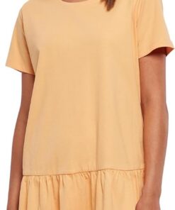 Urban Classics Ladies Valence tee Mujer Vestido Corto Negro 100% algodón