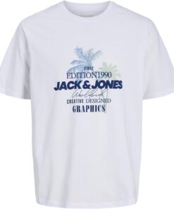 JACK & JONES Jjgradient Print tee SS Crew Neck para Hombre