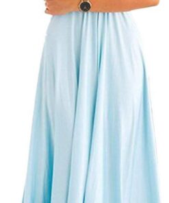 Mujeres Falda Larga de Cóctel Vestido de Noche Dama de Honor Elegante Sin Respaldo Casual Sexy Cuello en V Ropa de Fiesta Verano Sin Mangas S-XL