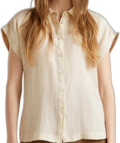 United Colors of Benetton Camisa 5bmldq06v Camisa Mujer (Pack de 1)