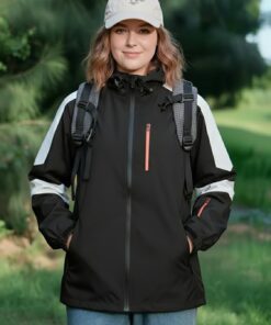 Chaquetas Softshell para mujer, impermeables, ligeras, cálidas, para senderismo, viajes, esquí, cortavientos