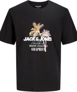 JACK & JONES Jjgradient Print tee SS Crew Neck para Hombre