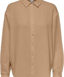JDY Jdytheis L/S Camiseta Holgada Wvn Noos Camisa para Mujer | Camiseta