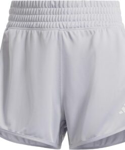 Adidas Pantalones Cortos de Punto de Talle Alto Pacer Essentials - Pantalones Cortos Mujer