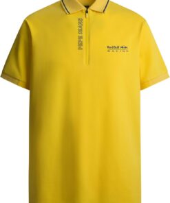 Red Bull Racing X Pepe Jeans RBR Sports Zip Placket Polo Polo Hombre (Pack de 1)