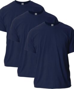 Gildan Camisetas de Tripulación, Paquete Múltiple, Estilo G1100 Camisetas de tripulación, Paquete múltiple, Estilo G1100 Hombre (Pack de 12)