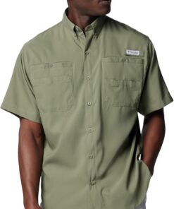 Columbia PFG Tamiami II Short Sleeve Shirt, Camisa De Manga Corta para Senderismo Y Trekking para Hombre