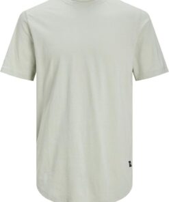 JACK & JONES Camiseta básica de Manga Corta Hombre de Talla Grande Cuello Redondo JJENOA