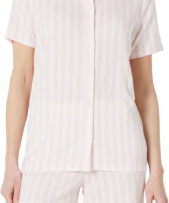 Amazon Essentials x Sofia Grainge Conjunto de Pijama de Manga Corta para Verano de la Colección Mamá y Yo para Mujer y Niña