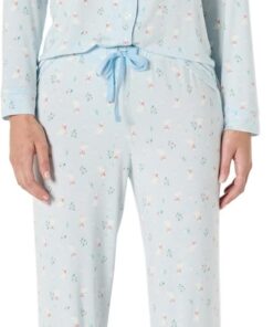 Amazon Essentials x Sofia Grainge Pijama Ceñido de Algodón con Pies Unisex Bebés