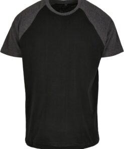 Build Your Brand Raglan Contrast tee Camiseta Hombre