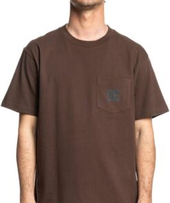 Dcshoes DC Star Pocket - Camiseta con Bolsillo para Hombre