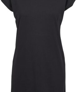 Urban Classics Ladies Turtle Extended Mujer Vestido Corto Negro