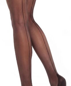 Glamory Glamory Delight 20 Delight 20 medias de tirantes con costura Mujer (Pack de 2)