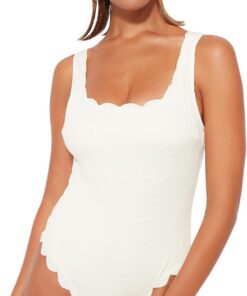Trendyol Traje de Baño de Punto Texturizado para Mujer
