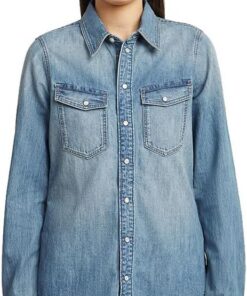 G-Star Slim Western Shirt LS Wmn Camiseta Mujer