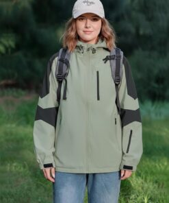 Chaquetas Softshell para mujer, impermeables, ligeras, cálidas, para senderismo, viajes, esquí, cortavientos