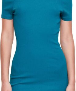 Urban Classics Tb1501-ladies Off Shoulder Rib Dress Vestido Mujer