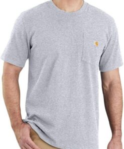 Carhartt 103296 Camiseta de Trabajo Hombre