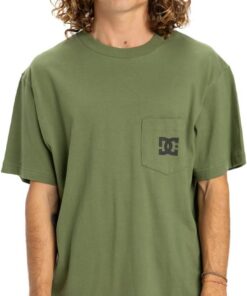 Dcshoes DC Star Pocket - Camiseta con Bolsillo para Hombre
