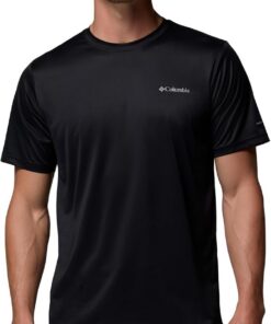 Columbia Hike Crew, Camiseta Técnica De Manga Corta para Hombre