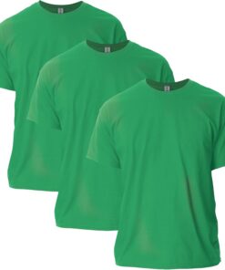 Gildan Camisetas de Tripulación, Paquete Múltiple, Estilo G1100 Camisetas de tripulación, Paquete múltiple, Estilo G1100 Hombre (Pack de 12)