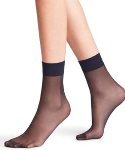 FALKE mujer Pure Matt 20 DEN calcetines transparente liso elegante resistente manguito confort sin presión fino suave y sostenible material 1 par